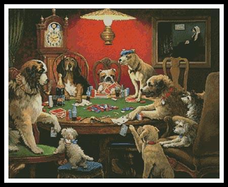 click here to view larger image of Cards and Dogs  (Sandi Lebron) (chart)