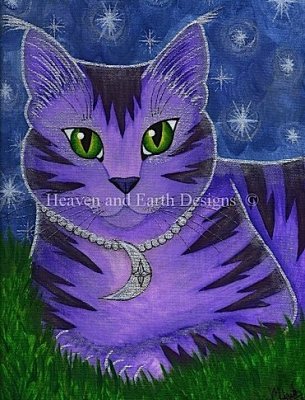 Astra Moon Cat - Carrie Hawks