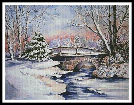 Winter Bridge  (Joy Waldman)