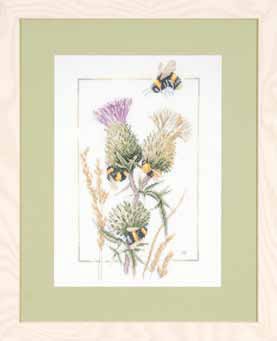 Thistle Bees by Marjolein Bastin (Linen)
