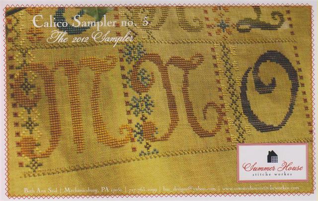 click here to view larger image of Calico Sampler No 5 (M N O) (chart)
