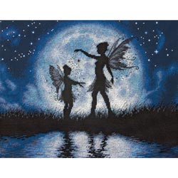 click here to view larger image of Twilight Silhouette (counted cross stitch kit)