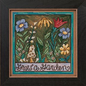 click here to view larger image of Grow A Garden (2012) (counted cross stitch kit)