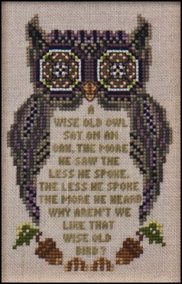 click here to view larger image of Wise Old Owl (chart)