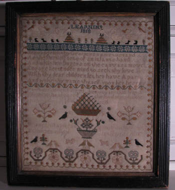 click here to view larger image of Susannah Rayment - Learning 1818 Sampler (chart)