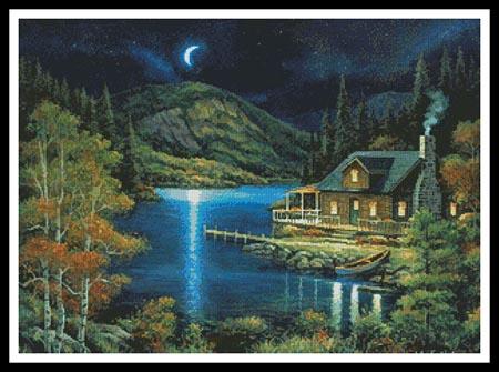 click here to view larger image of Moonlit Cabin  (John Zaccheo) (chart)