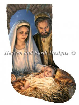 click here to view larger image of Stocking Holy Family (chart)