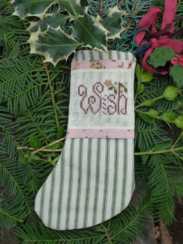 click here to view larger image of Wish Stocking (counted cross stitch kit)