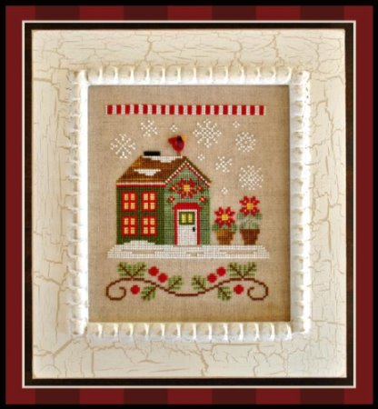 click here to view larger image of Santas Village 2 - Poinsettia Place  (chart)