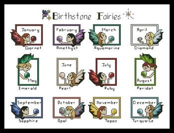 Birthstone Fairies Sampler