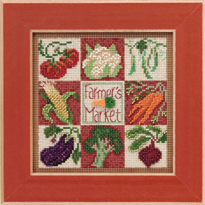 click here to view larger image of Farmer's Market (counted cross stitch kit)