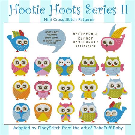 click here to view larger image of Hootie Hoots Series II (chart)