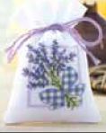 click here to view larger image of Lavender Sachet 2 (counted cross stitch kit)