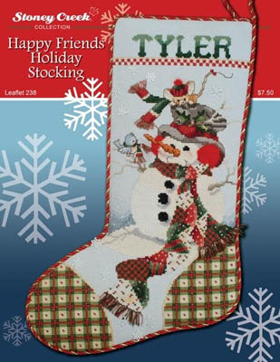 Happy Friends Holiday Stocking
