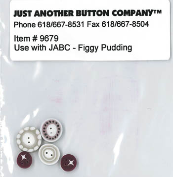 Figgy Pudding Button Pack