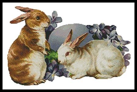 click here to view larger image of Easter Bunnies (chart)