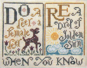 click here to view larger image of Sing A Sampler 1 (chart)