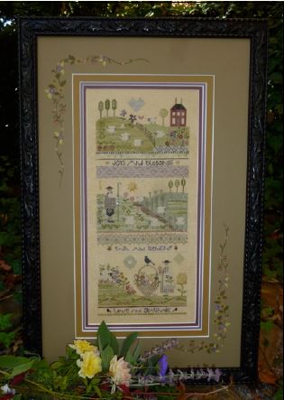 click here to view larger image of Gratitude Sampler (counted cross stitch kit)