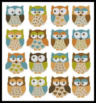 Owls 2  (Linda Murray)