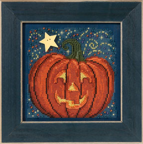 click here to view larger image of Midnight Pumpkin (2013) (counted cross stitch kit)