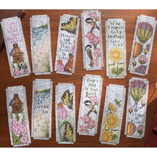Inspired By Nature Bookmarks - Set of 12