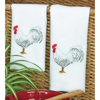 Rooster Guest Towels 