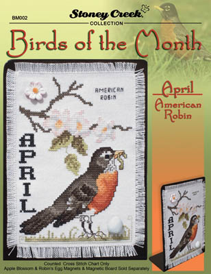 click here to view larger image of Birds of the Month - April (chart)