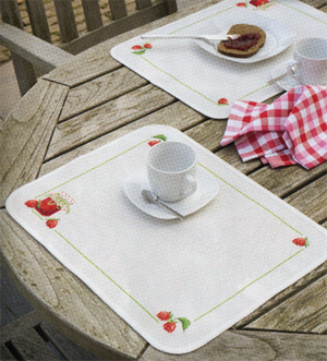 Strawberry Jam Placemats