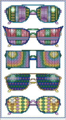 Summer Fun Glasses - Vickery Collection	