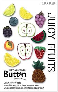 Juicy Fruits - Button Card