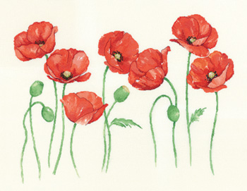 click here to view larger image of Poppies (chart)