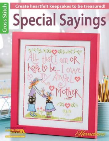 Special Sayings To Stitch
