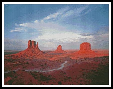 click here to view larger image of Monument Valley, Utah (chart)