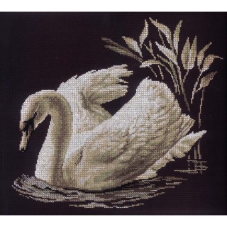 click here to view larger image of Swan  (counted cross stitch kit)