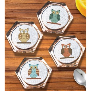Owl Coaster Set