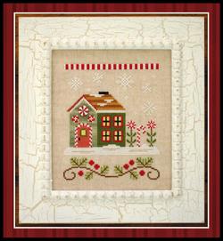 click here to view larger image of Santas Village 8 - Candy Cane Cottage (chart)