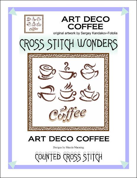 click here to view larger image of Art Deco Coffee (chart)