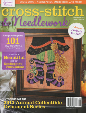 Cross Stitch & Needlework Magazine - September 2013
