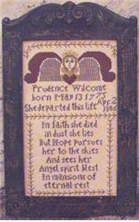 Prudence Wilcome Tombstone Angel