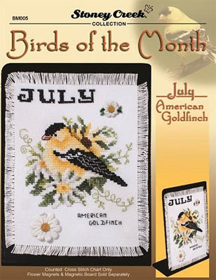 Birds of the Month - July (American Goldfinch)