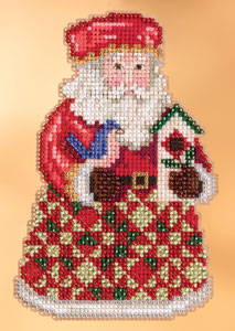 click here to view larger image of Cozy Christmas Santa (2013) (counted cross stitch kit)