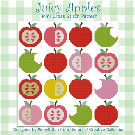 click here to view larger image of Juicy Apples Block (chart)