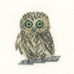 click here to view larger image of Owl (aida) (counted cross stitch kit)