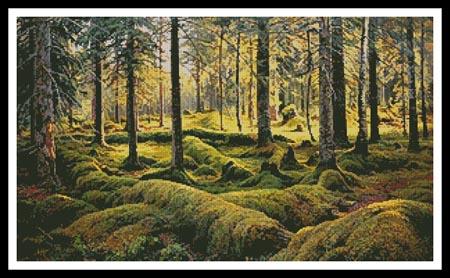 click here to view larger image of Forest Cemetery  (Ivan Shishkin) (chart)