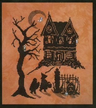 Scary Night 2 (includes 4 charms) - Halloween Silhouettes