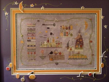 click here to view larger image of Garden Spells (counted cross stitch kit)