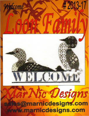 click here to view larger image of Loon Family Welcome (chart)