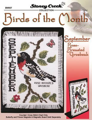 Bird of the Month - September - Rose Breasted Grosbeak
