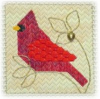 Bargello Cardinal (Includes Charm)