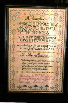 Sampler To The Ladies - Elizabeth Kindrick c.1816 (Limited Supply)